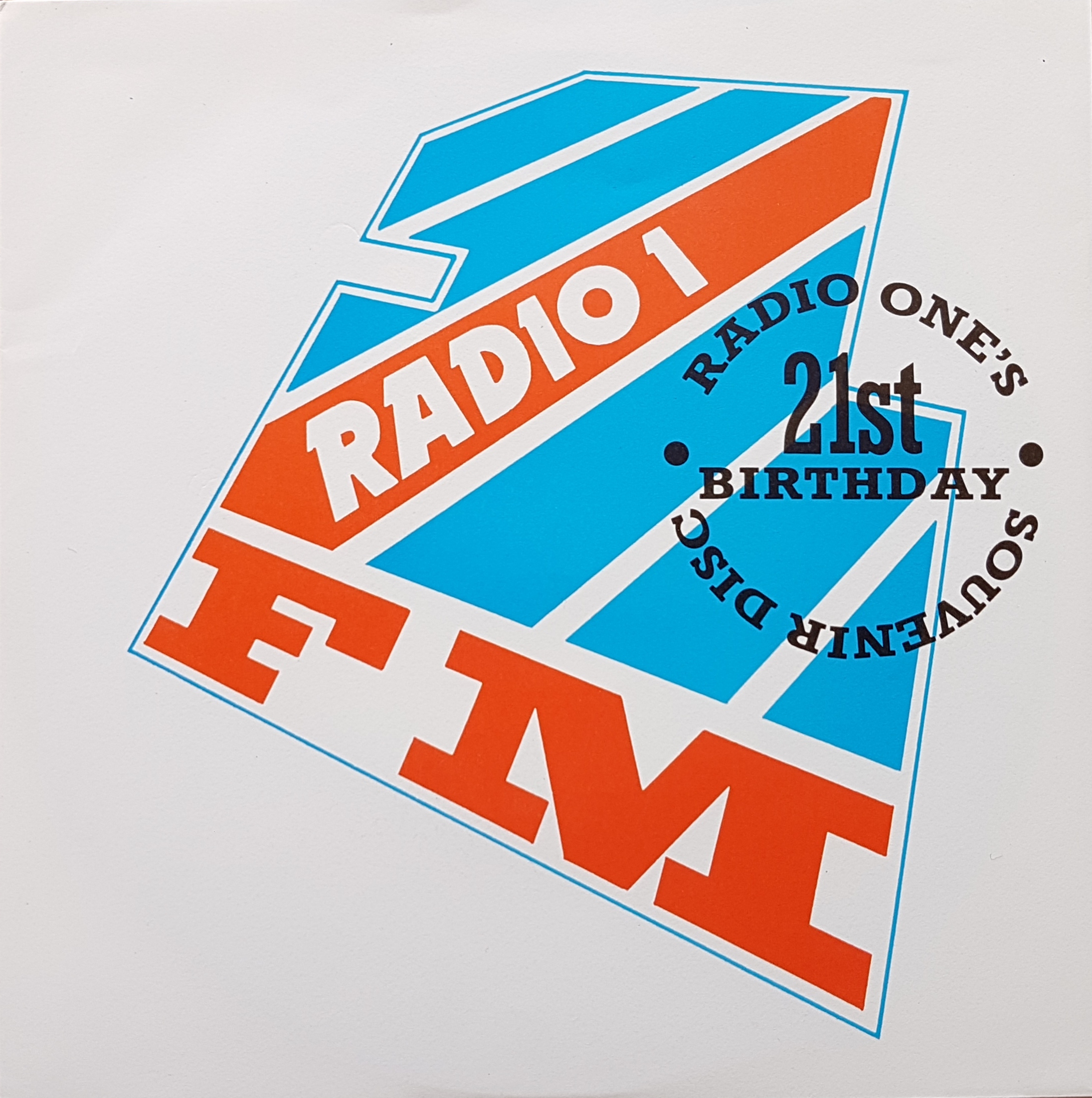 Picture of BBC R1 Radio1 21st birthday souvenir by artist Various from the BBC records and Tapes library